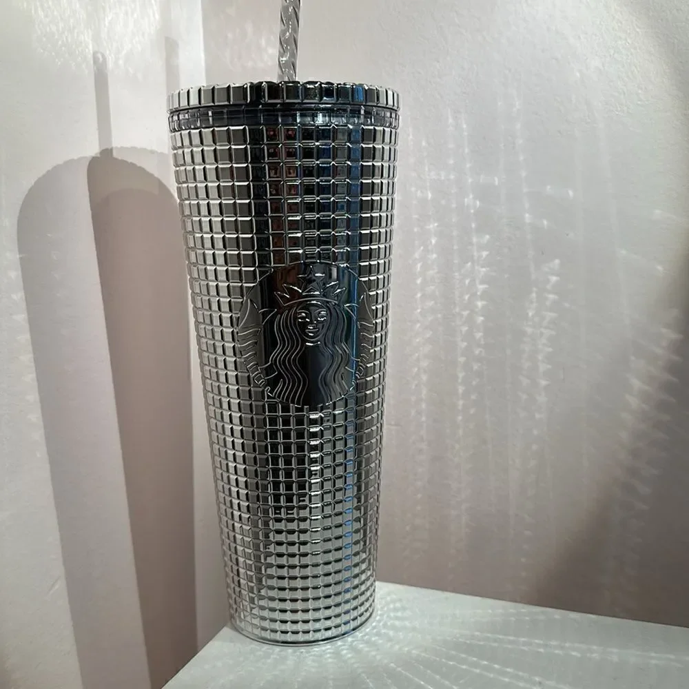 Starbucks 2023  Venti Tumbler - MIRRORBALL SILVER 24 oz